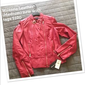 Wilsons Leather Jacket NEW